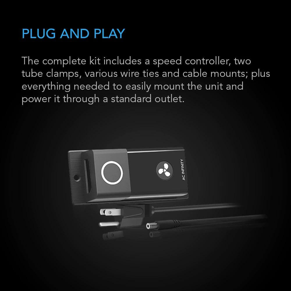 Cloudline T6 AC Infinity Fan with Controller 69 - AC Infinity - Happy Hydro