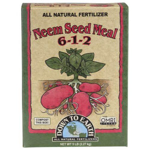 Down To Earth Neem Seed Meal - 5 lb - Down To Earth - Happy Hydro