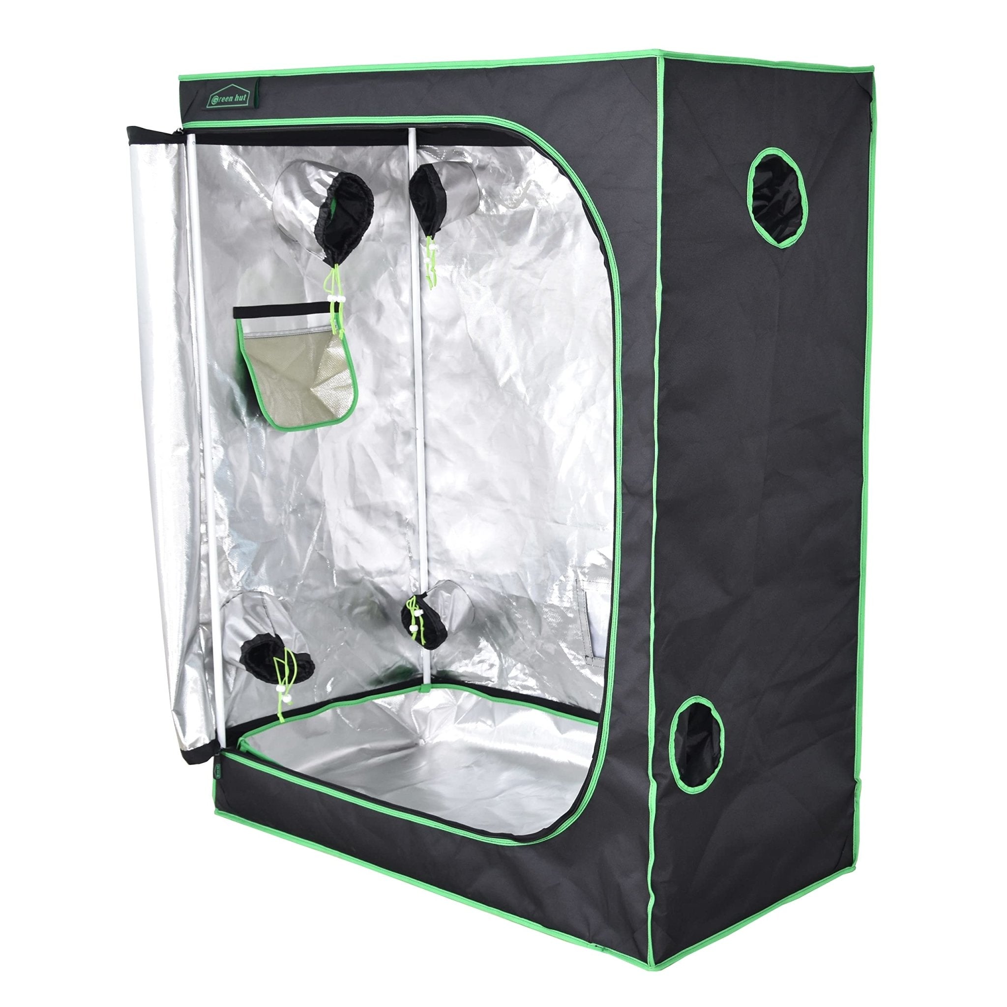 Green Hut Indoor Grow Tent 48"X24"X60" - Green Hut - Happy Hydro