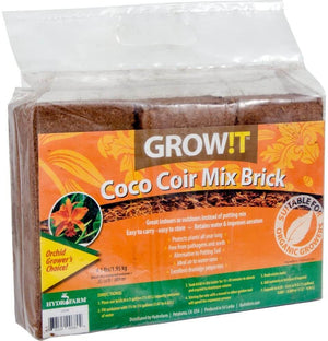 GROW!T Coco Coir Brick 1CF - GROW!T - Happy Hydro