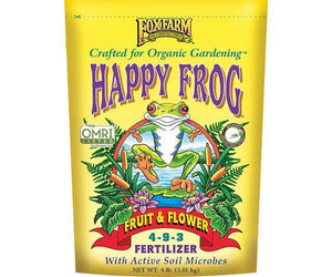 Happy Frog Fruit & Flower Dry Fertilizer - 4 lb - FoxFarm - Happy Hydro