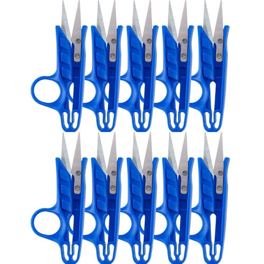 Mini Clippers - 10 Pack of Trimming Scissors for Small Plants & Bonsai Pruning - Happy Hydro Accessories - Happy Hydro