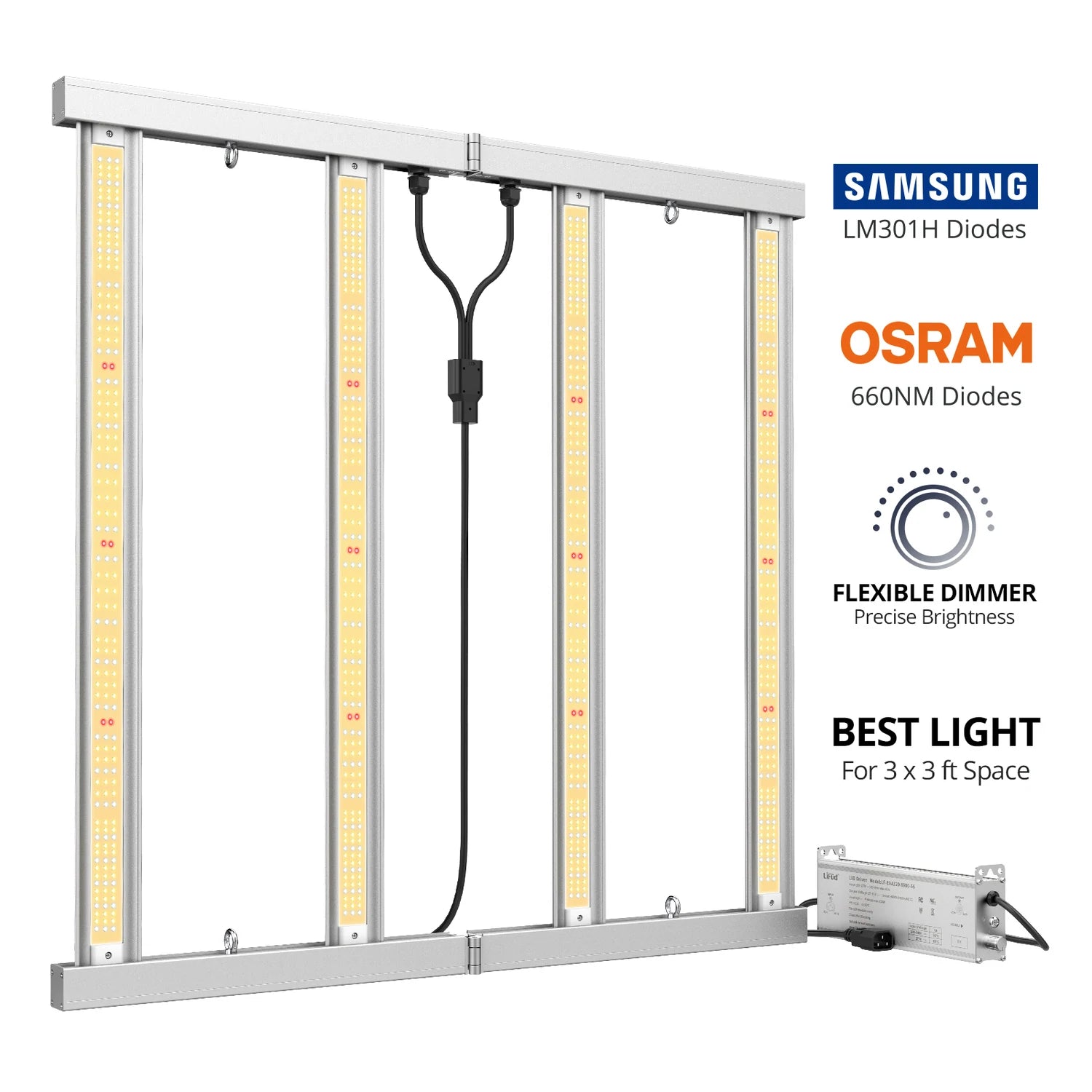 ViparSpectra KS3000 LED Grow Light - ViparSpectra - Happy Hydro